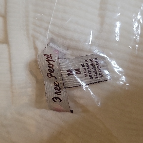 Free People Santa Clara Thermal in Alabaster Size Medium NWT - Picture 13 of 13